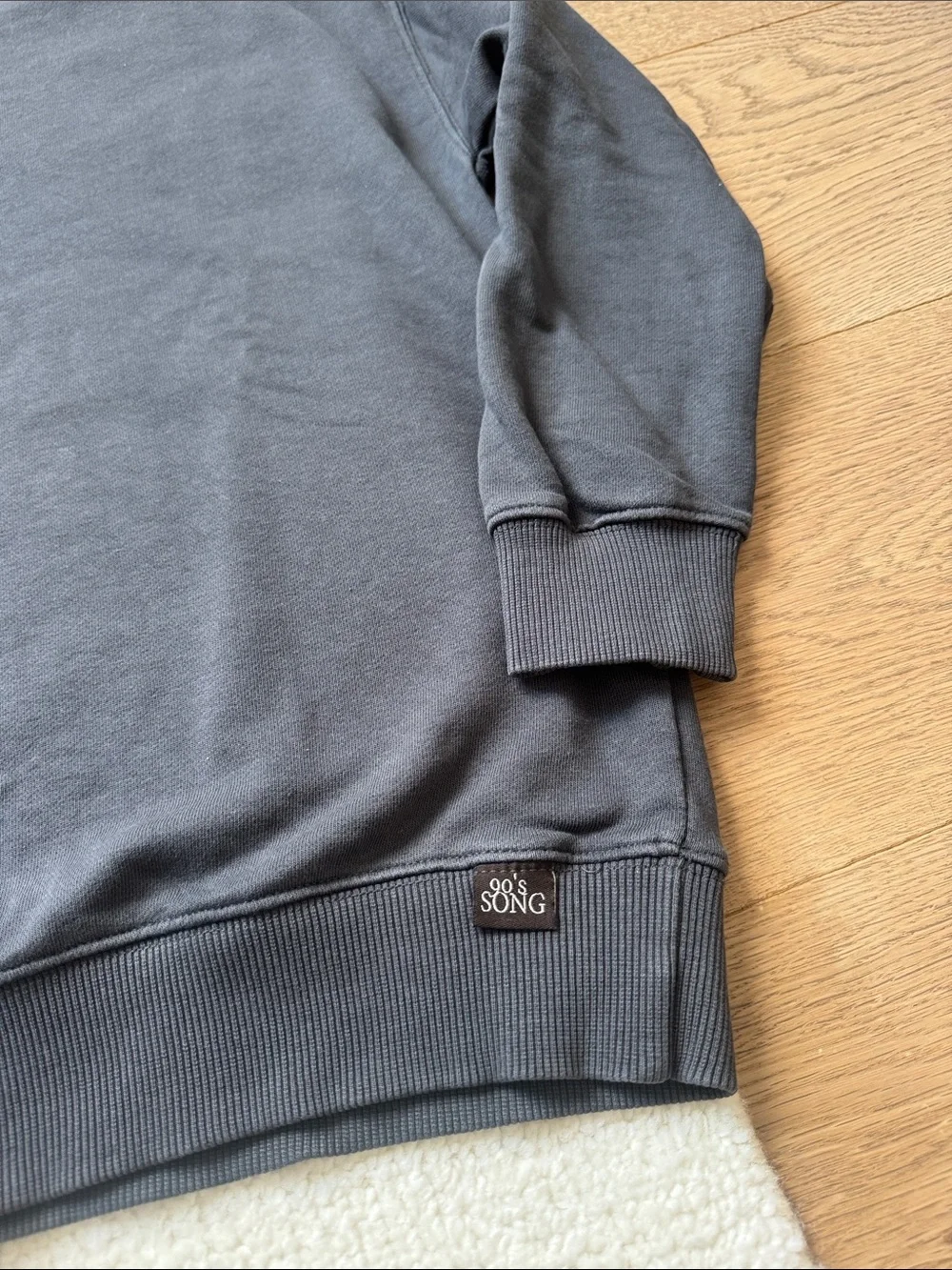 Zara kids Crewneck Sweatshirt in Charcoal Gray